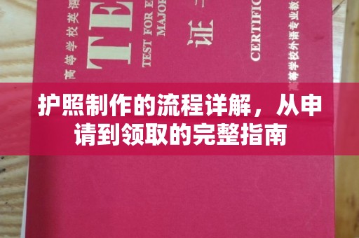 东海护照制作的流程详解，从申请到领取的完整指南